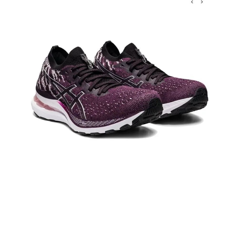 Asics GEL Kayano 28 MK Deep Plum Black Womens 6 US Medium 37 EUR 1012B126-500